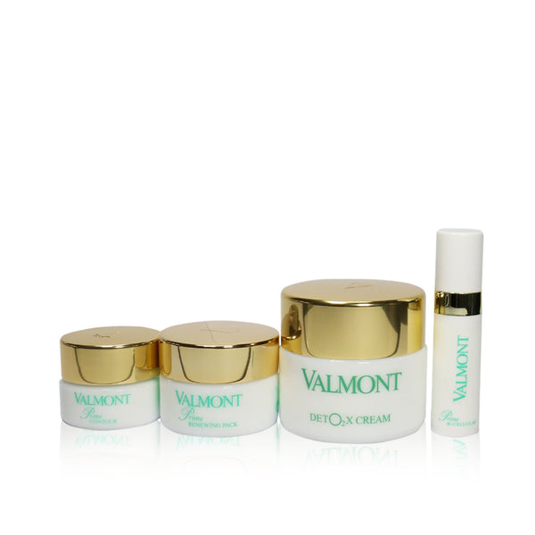 Valmont Deto2x Cream Loves You Set : Prime Renewing Pack 15ml+Prime B-Cellular 5ml+Pime Contour 5ml+Deto2x Cream 25ml 