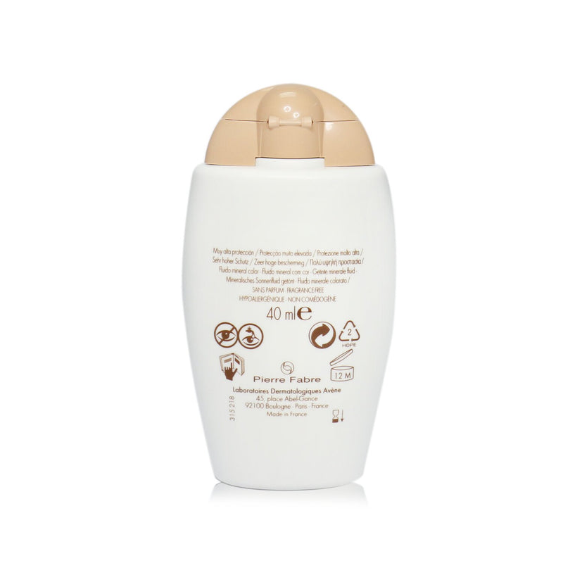 Avene Very High Protection Tinted Mineral Fluid SPF 50+ - For Sensitive & Intolerant Skin 