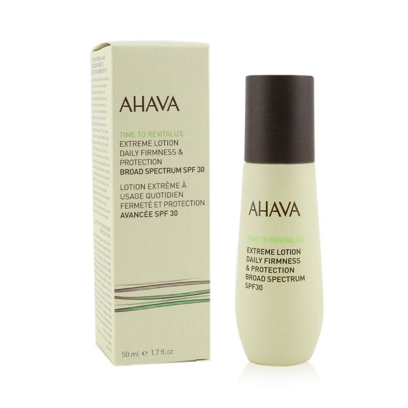 Ahava Time To Revitalize Extreme Lotion Daily Firmness & Protection SPF 30 