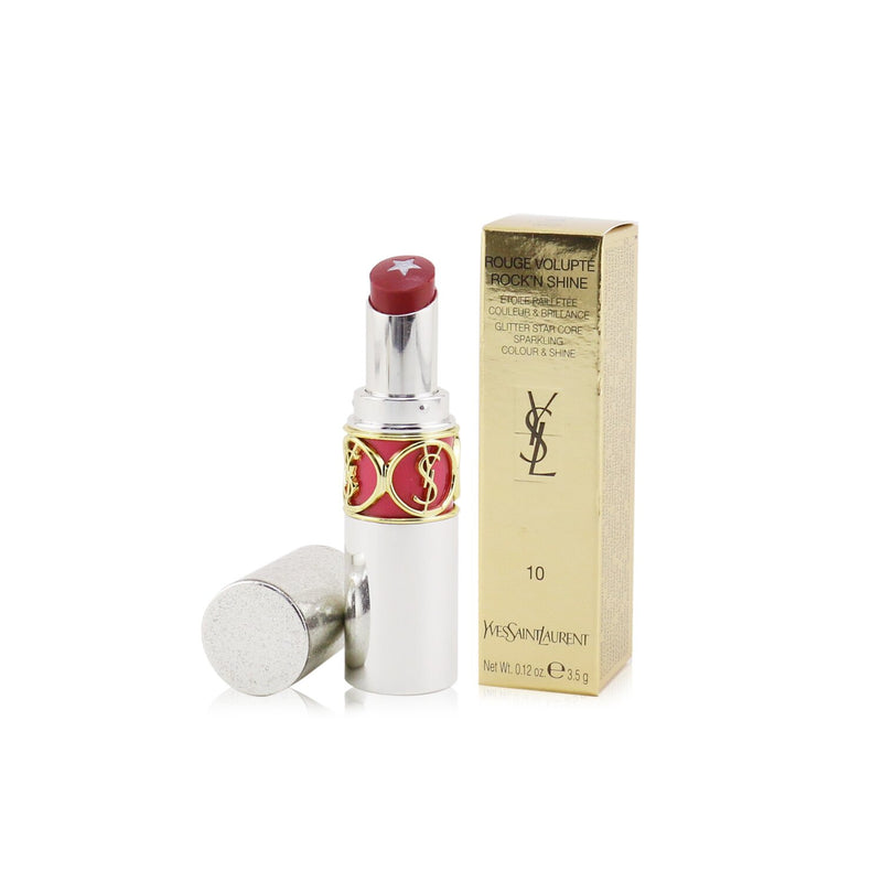 Yves Saint Laurent Rouge Volupte Rock'N Shine Lipstick - # 10 Pink Bass 