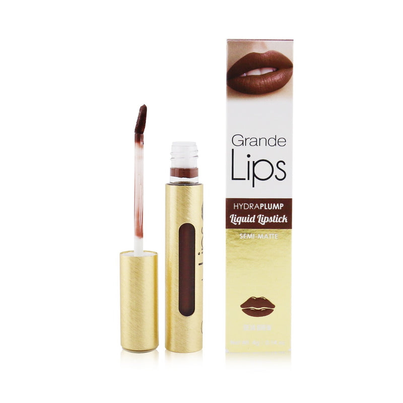 Grande Cosmetics (GrandeLash) GrandeLIPS Plumping Liquid Lipstick (Semi Matte) - # Deja Brew 