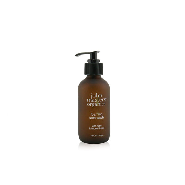 John Masters Organics Foaming Face Wash with Rose & Linden Flower 