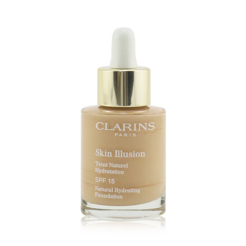 Clarins Skin Illusion Natural Hydrating Foundation SPF 15 # 109 Wheat  30ml/1oz
