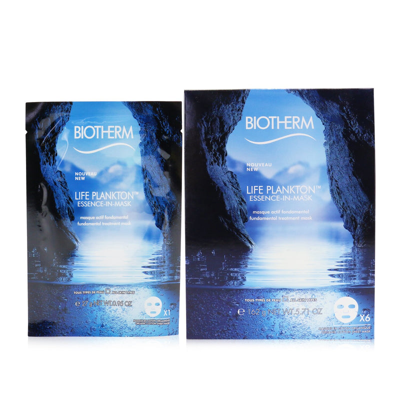 Biotherm Life Plankton Essence-In-Mask Sheet Mask  6x27g/0.95oz