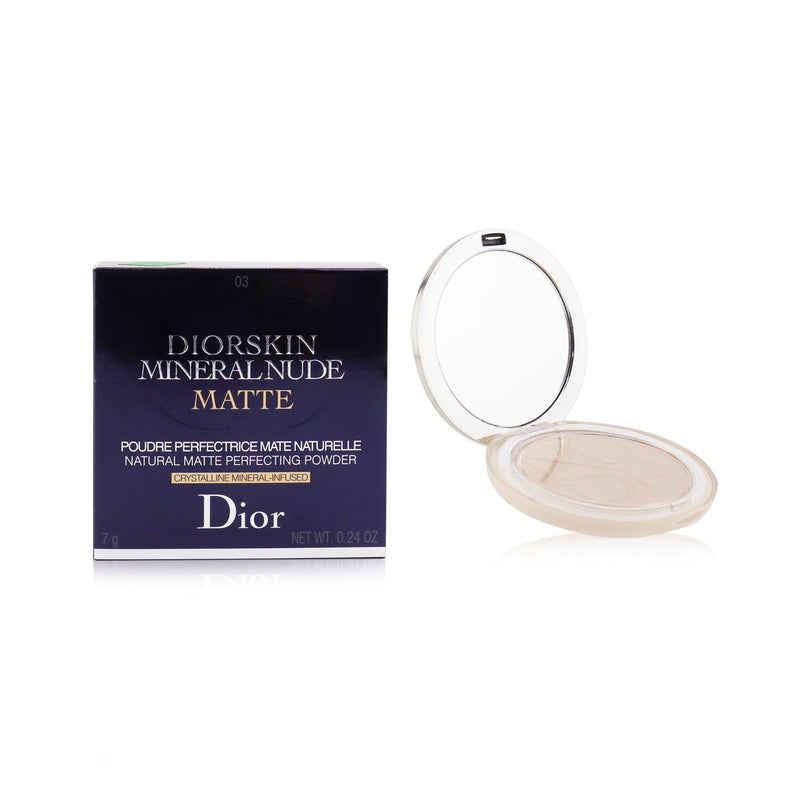 Christian Dior Diorskin Mineral Nude Matte Powder - # 03 Medium  7g/0.24oz