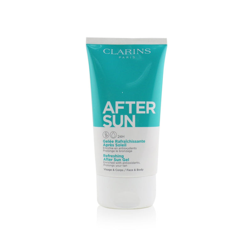Clarins After Sun Refreshing After Sun Gel - For Face & Body (Box Slightly Damaged)  150ml/5.1oz