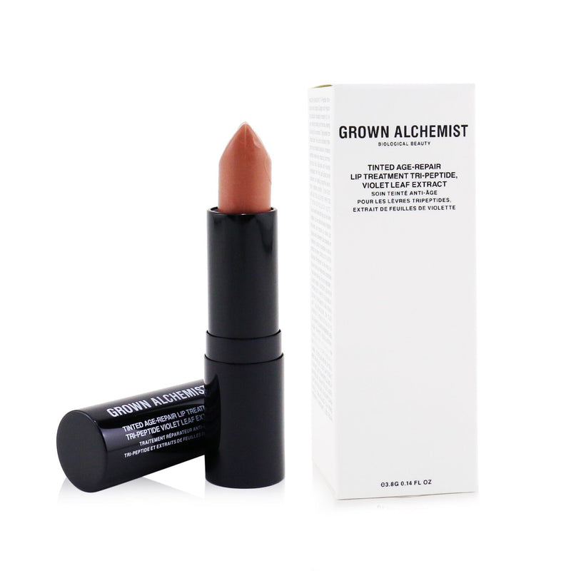 Grown Alchemist Tinted Age-Repair Lip Treatment - Tri-Peptide & Violet Leaf Extract 