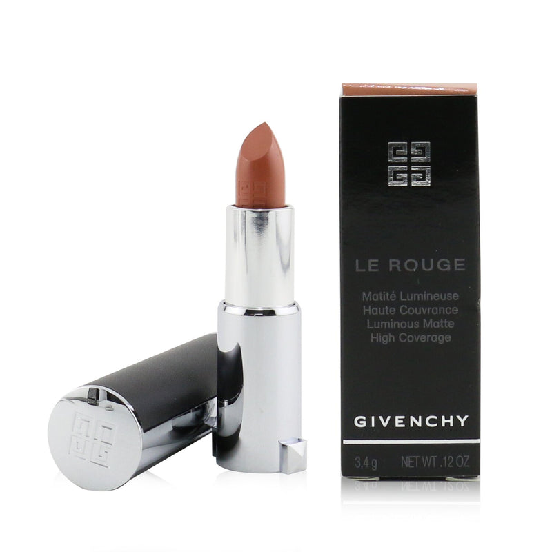 Givenchy Le Rouge Luminous Matte High Coverage Lipstick - # 100 Beige Caraman  3.4g/0.12oz