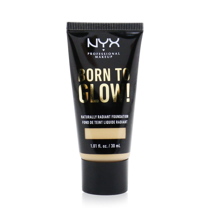 NYX Born To Glow! Naturally Radiant Foundation - # Light Porcelain  30ml/1.01oz