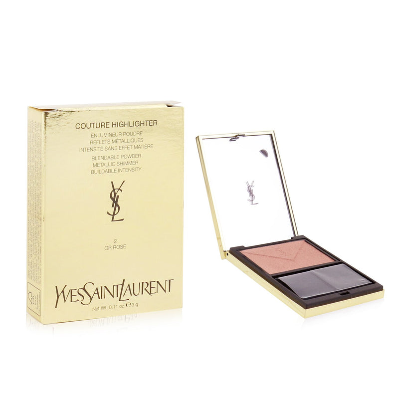 Yves Saint Laurent Couture Highlighter - # 02 Or Rose 