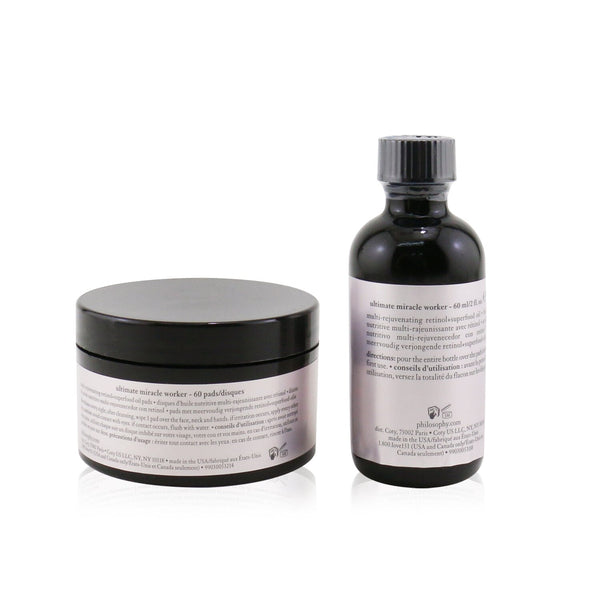 Philosophy Ultimate Miracle Worker Multi-Rejuvenating Retinol+Superfood Oil & Pads 