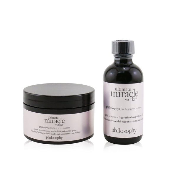 Philosophy Ultimate Miracle Worker Multi-Rejuvenating Retinol+Superfood Oil & Pads 