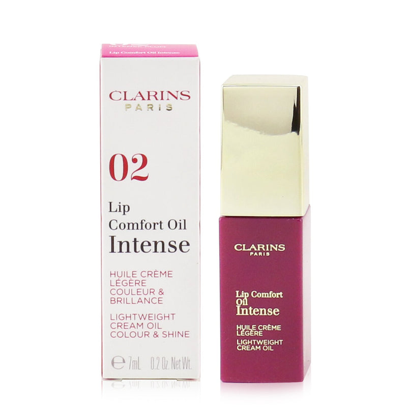Clarins Lip Comfort Oil Intense - # 02 Intense Plum 