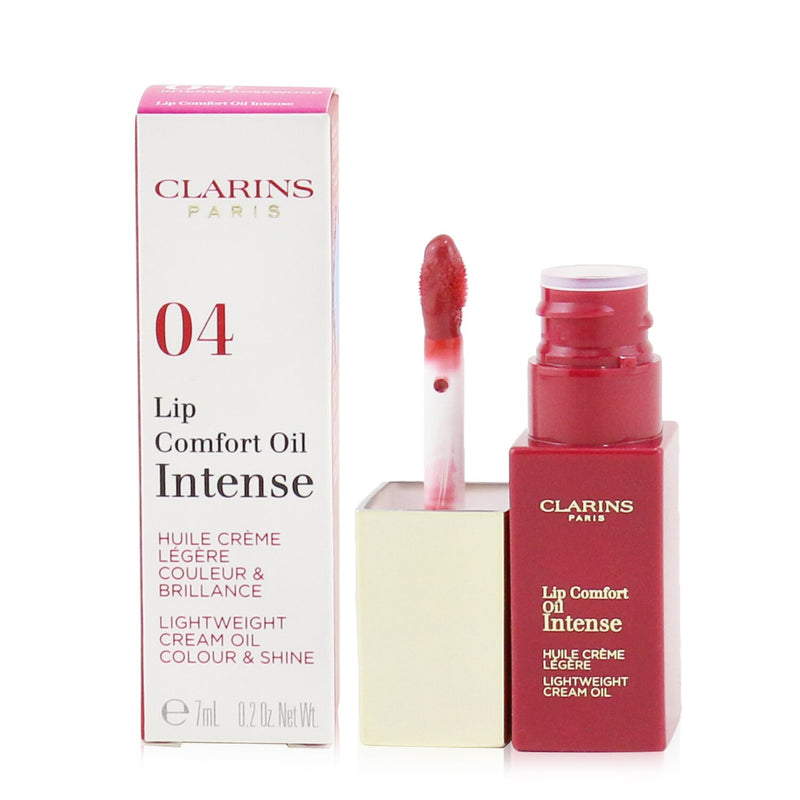 Clarins Lip Comfort Oil Intense - # 04 Intense Rosewood 