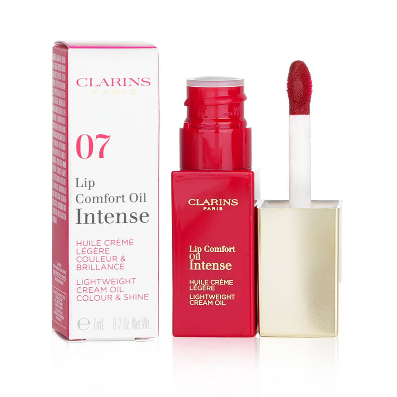 Clarins Lip Comfort Oil Intense - # 07 Intense Red  7ml/0.2oz