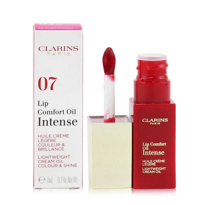 Clarins Lip Comfort Oil Intense - # 07 Intense Red 