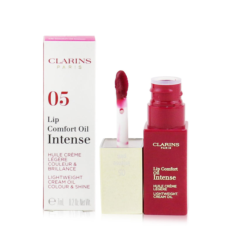 Clarins Lip Comfort Oil Intense - # 05 Intense Pink 