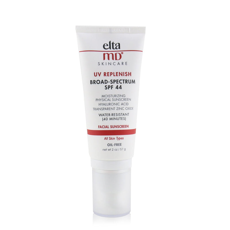 EltaMD UV Replenish Water-Resistant Moisturizing Physical Facial Sunscreen SPF 44  57g/2oz