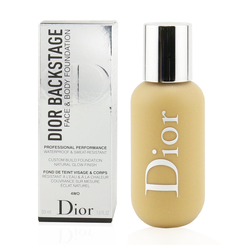 Christian Dior Dior Backstage Face & Body Foundation - # 4WO (4 Warm Olive)  50ml/1.6oz