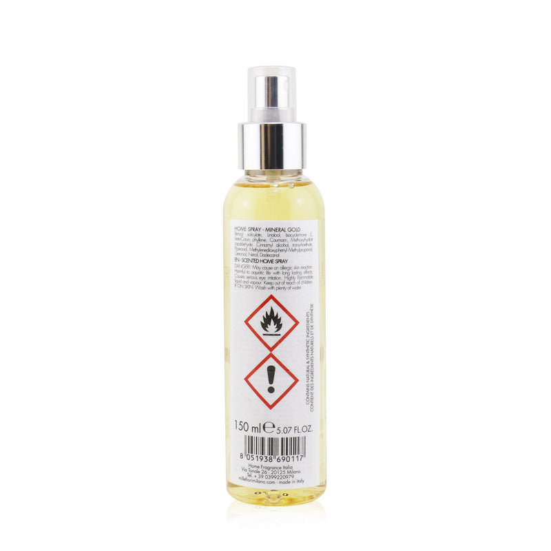 Millefiori Natural Scented Home Spray - Mineral Gold 