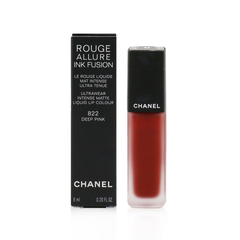 Chanel Rouge Allure Ink Fusion Ultrawear Intense Matte Liquid Lip Colour - # 822 Deep Pink 