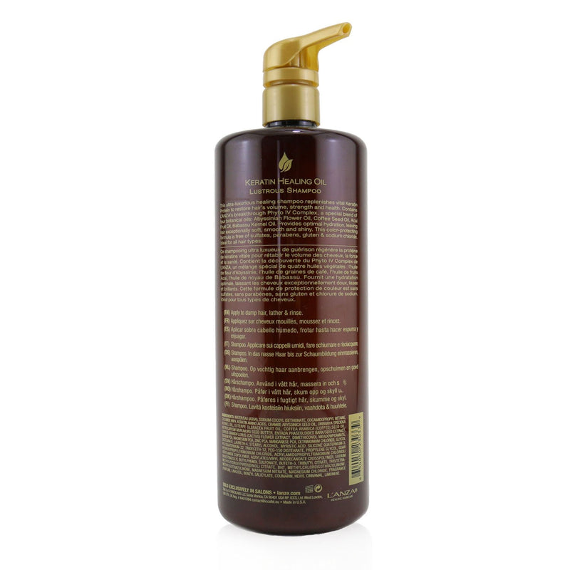 Lanza Keratin Healing Oil Lustrous Shampoo 