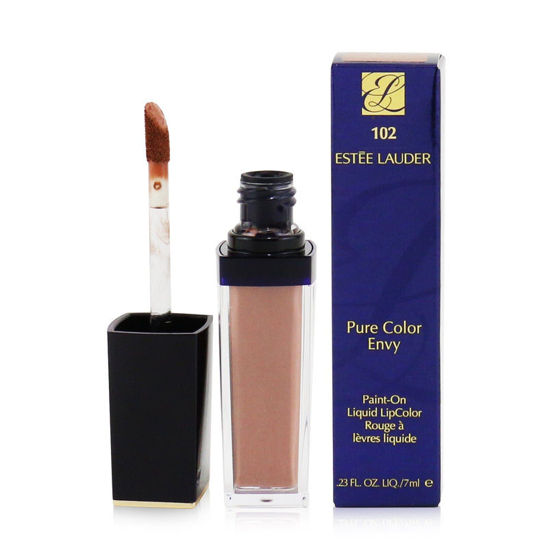 Estee Lauder Pure Color Envy Paint On Liquid LipColor - # 102 Bronze Leaf (Matte)  7ml/0.23oz