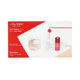 Shiseido Anti-Wrinkle Ritual Benefiance Wrinkle Smoothing Cream Set (For All Skin Types): Wrinkle Smoothing Cream 50ml + Cleansing Foam 5ml + Softener Enriched 7ml + Ultimune Concentrate 10ml + Wrinkle Smoothing Eye Cream 2ml 