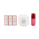 Shiseido Age Defense Ritual Essential Energy Set (For All Skin Types): Moisturizing Cream 50ml + Cleansing Foam 5ml + Softener Enriched 7ml + Ultimune Concentrate 10ml + Eye Definer 5ml 