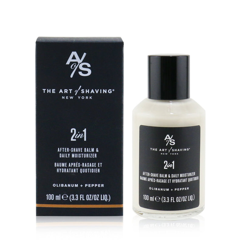 The Art Of Shaving 2 In 1 After-Shave Balm & Daily Moisturizer - Olibanum + Pepper 