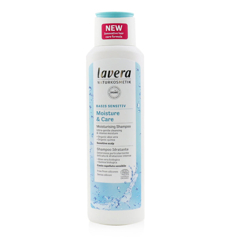 Lavera Basis Sensitiv Moisture & Care Moisturising Shampoo (Sensitive Scalp)  250ml/8.8oz