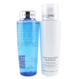 Lancome Lancome Set: Tonique Douceur 400ml/13.4oz + Galateis Douceur 400ml/13.4oz  2pcs+1bag