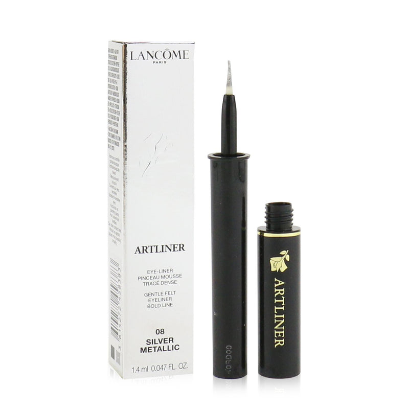 Lancome Artliner Gentle Felt Eyeliner - # 08 Silver Metallic  1.4ml/0.047oz