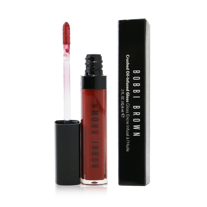 Bobbi Brown Crushed Oil Infused Gloss - # Rock & Red  6ml/0.2oz