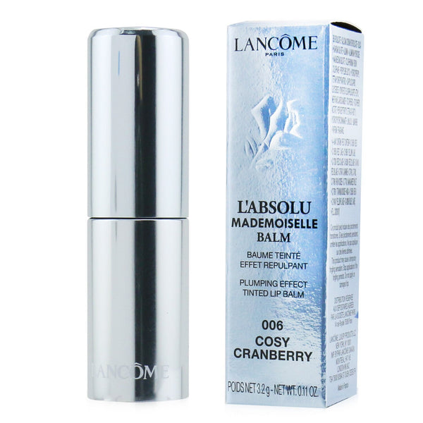 Lancome L'Absolu Mademoiselle Tinted Lip Balm - # 006 Cosy Cranberry  3.2g/0.11oz