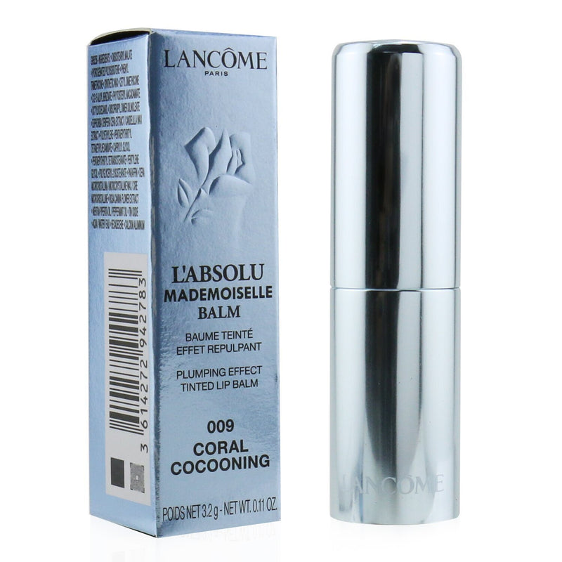 Lancome L'Absolu Mademoiselle Tinted Lip Balm - # 009 Coral Cocooning  3.2g/0.11oz