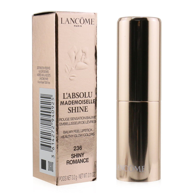 Lancome L'Absolu Mademoiselle Shine Balmy Feel Lipstick - # 236 Shiny Romance  3.2g/0.11oz