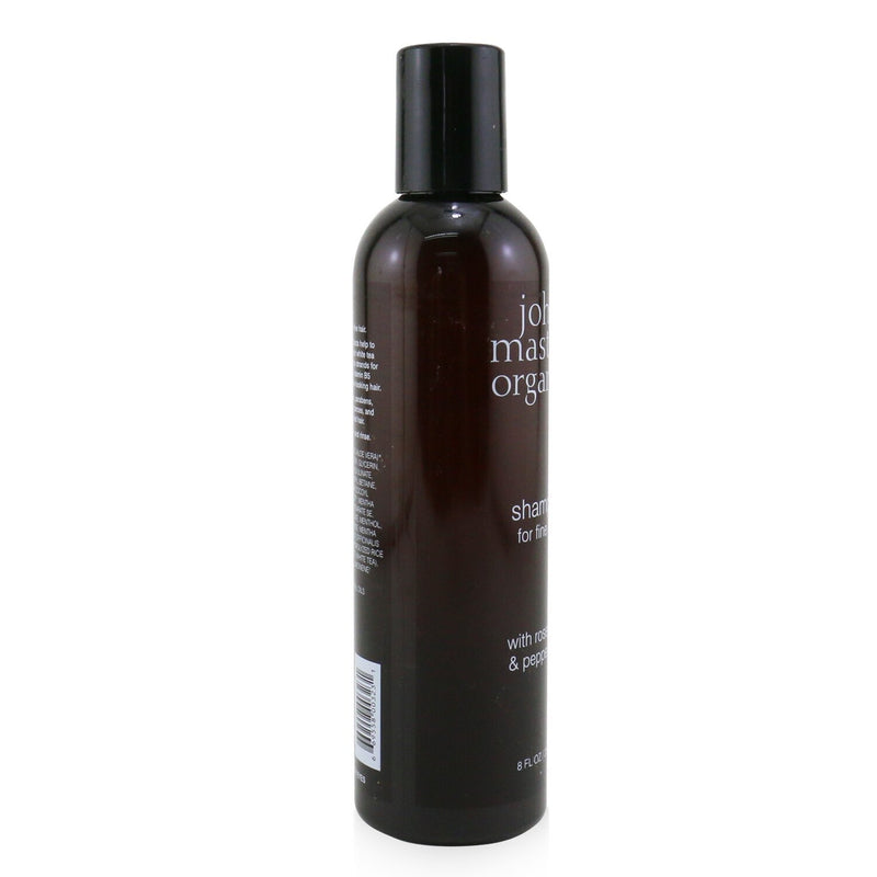 John Masters Organics Shampoo For Fine Hair with Rosemary & Peppermint 