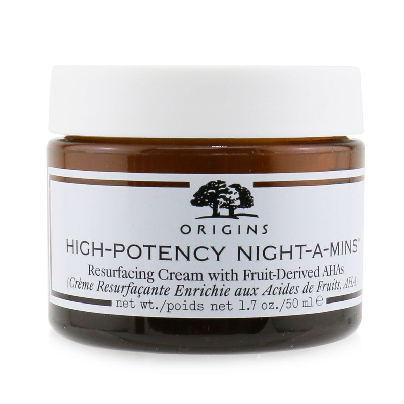 Origins High-Potency Night-A-Mins Resurfacing Cream With Fruit-Derived AHAs 
