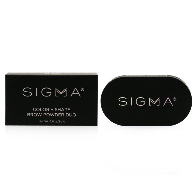 Sigma Beauty Color + Shape Brow Powder Duo - # Medium  3g/0.11oz