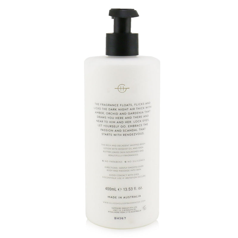Glasshouse Body Lotion - Rendezvous (Amber & Orchid) 
