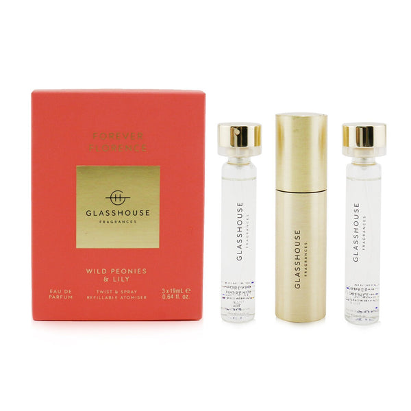 Glasshouse Forever Florence (Wild Peonies & Lily) Eau De Parfum Twist & Spray 