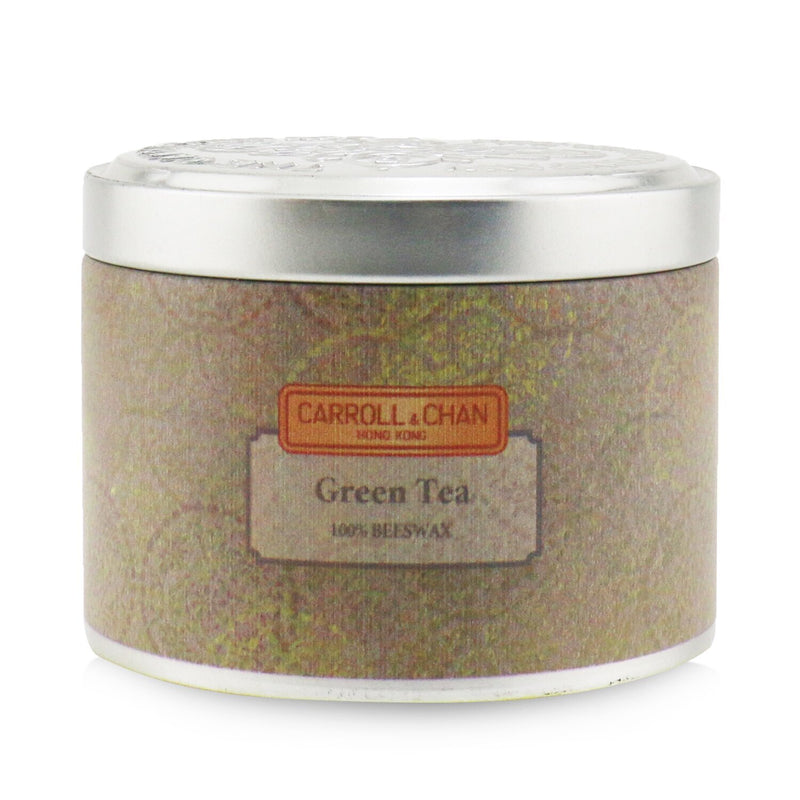 The Candle Company (Carroll & Chan) 100% Beeswax Tin Candle - Green Tea 