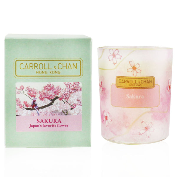 Carroll & Chan 100% Beeswax Votive Candle - Sakura  65g/2.3oz