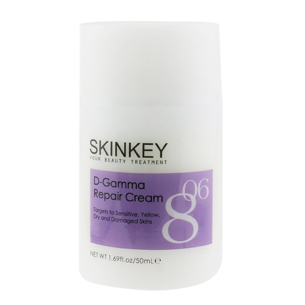 SKINKEY D-Gamma Repair Cream -Targets To Sensitive, Yellow, Dry & Damaged Skins (All Skin Types) 