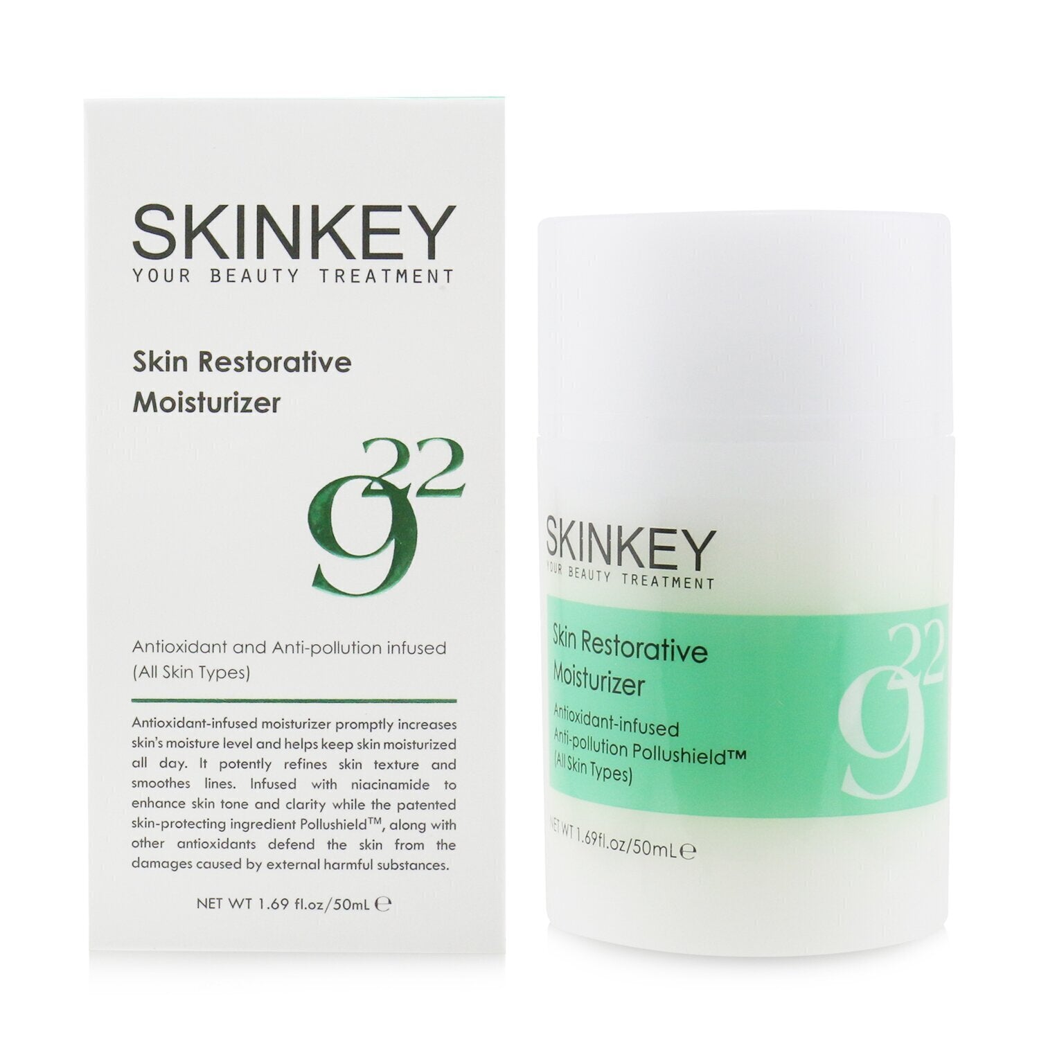 SKINKEY Moisturizing Series Skin Restorative Moisturizer (All Skin ...