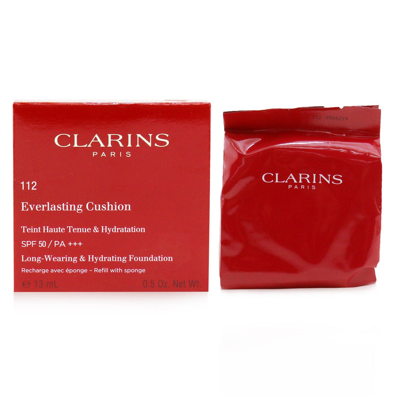 Clarins Everlasting Cushion Foundation Refill SPF 50 - # 112 Amber 