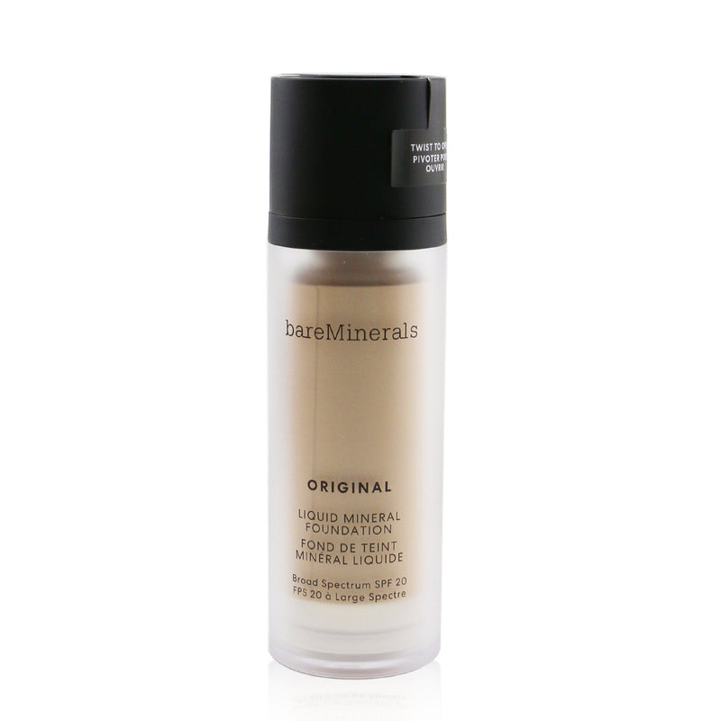 BareMinerals Original Liquid Mineral Foundation SPF 20 - # 01 Fair (For Very Fair Cool Skin With A Pink Hue)  30ml/1oz