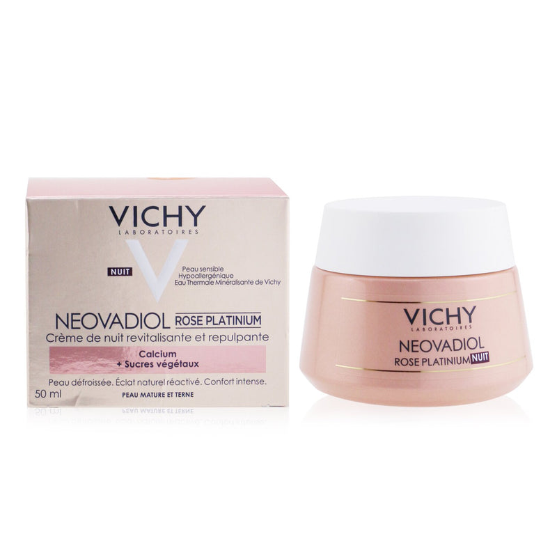 Vichy Neovadial Rose Platinium Revitalizing & Replumping Night Care (Night Cream) (For Mature & Dull Skin)  50ml/1.69oz