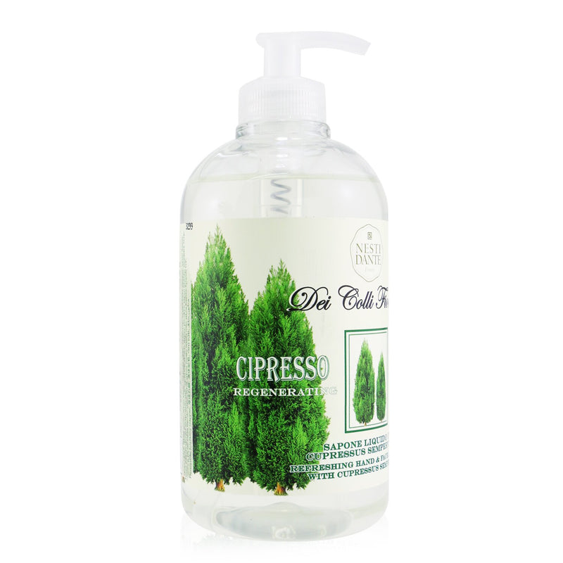 Nesti Dante Dei Colli Fiorentini Refreshing Hand & Face Liquid Soap - Cypress Tree 